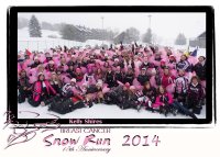 15th Anniversary Kelly Shires Breast Cancer Snow Run 15th annual snow run 14